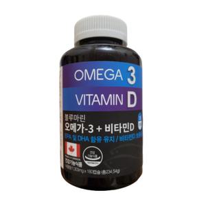 힐링팩토리 블루마린 오메가3 비타민D 180정 1개