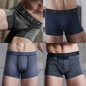 365BUY 아날도바시니 남성 드로즈  팬티 남자 속옷 쿨 인팅 면스판 빅사이즈팬티 언더웨어 사각