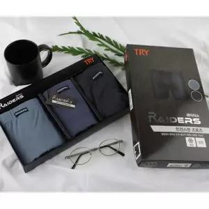 홈란쥬 트라이 레이더스 여름드로즈 쾌적한 남성 인견스판 드로즈 3매입MO3