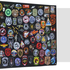 밀리터리 와펜 패치보드 패치 보드 자수 북 군인용품 룩 pvc