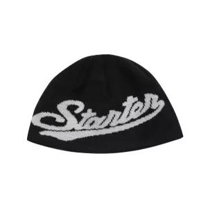 [스타터 블랙라벨]웨이브 로고 비니 (블랙) SA245ABN04_BLK