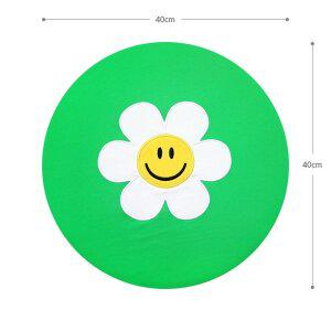 위글위글)스마일위러브원형방석GR