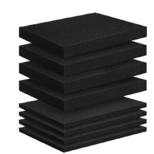 선택 뽑기 폼 패드 사각형 스폰지 도구 상자 라이너 패드 게임 상자 충격 방지 스폰지 라이너 패드 제작 케