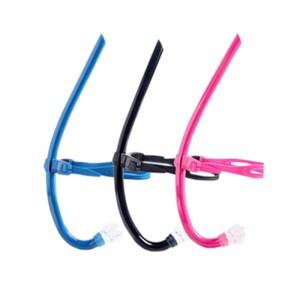 수영 훈련 스노클 센터 마운트 전면 편안한 실리콘 마우스피스 성인 청소년을 위한 주니어 장비