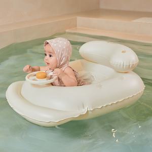그늘막 자동차 보행기튜브 아기 유아 감성 쿠션 핸들 물놀이 튜브