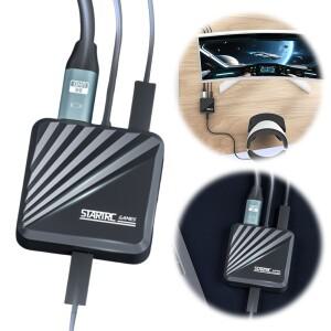 PS VR2 PC 어댑터 호환 컴퓨터 콘솔용 Windows 컨버터 Steam 게임 액세서리