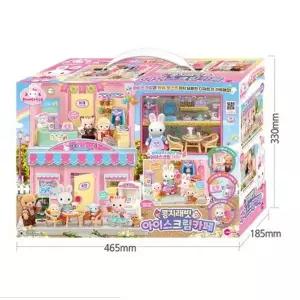 (원앤원) 귀염뽀짝 콩지래빗 아이스크림 카페