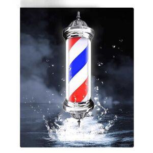 LED 미용실싸인볼 샵 미용실 조명 블루 이발소 라이트