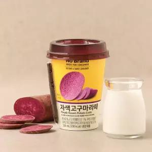 노브랜드 자색고구마라떼 250ml