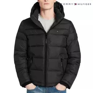 [타미힐피거] 퀼팅 후드 패딩 자켓 (KJO1508A-K)