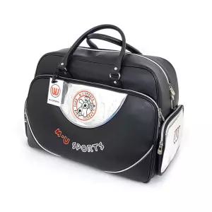 MUBB2002 여성용 골프 보스턴백 여행용 옷가방 블랙