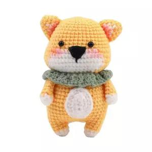 코바늘뜨기 인형만들기 (웰시코기)