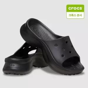 [크록스]베이 슬라이드 우먼 블랙 211108-001_s