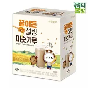 다농원 꿀이든 설빙 미숫가루 30스틱/전통/곡물/분말/식사/대용/어린이/간식/어르신/건강식/고소한/음료
