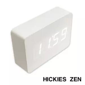 HICKIES LED알람시계 ZEN/시계/탁상용/미니/탁상/자명종/디지털/책상/알람/디지탈/탁자/LED/무소음/전자/조