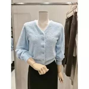 갤러리아 [SISTINA] 브이넥 부클가디건