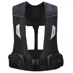 낚시 구명복 성인 바다 민물 라이프 자켓 팽창 베스트 낚시조끼(프리사이즈)-블랙