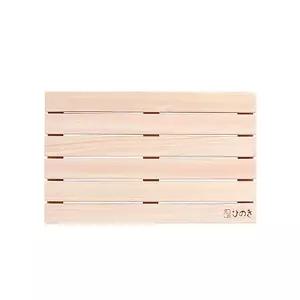 고급 히노끼 원목발판 민자 / 편백나무 화장실 베란다 현관 욕실발판 발매트