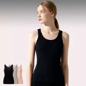 비와이씨 여성 보디히트 소프트 발열 나시 DBS7140