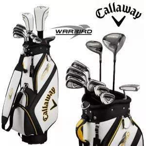 캘러웨이 워버드6 남성 10개 스틸 풀세트(캐디백포함) 병행 AS보증 일본스펙