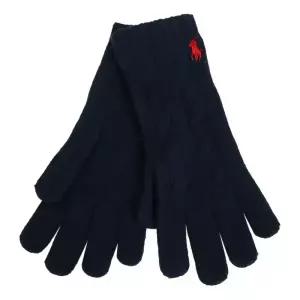 폴로랄프로렌 25FW 울 캐시미어 클래식 케이블 장갑 헌터네이비 WC0676 433