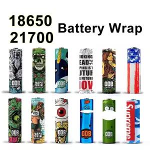 호환  10PCS 18650 20700 21700 배터리 PVC 보호 커버 열 수축 튜브 팩 리튬 케이스 슬리브 절연 필름 ODB