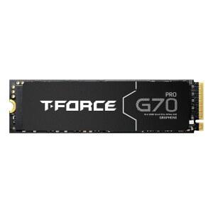 팀그룹 T-Force G70 프로 그래핀 히트싱크 2TB DRAM SLC 캐시 3D TLC NAND NVMe InnoGrit PCIe Gen4x4 M.2 2280 게이밍 내부 SSD, PS5 읽기/쓰기 7400/6800MB/s TM8FFH002T0C129와 함께 작동