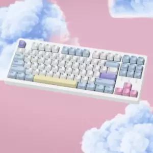 한성컴퓨터 키보드 코튼캔디 딥블루 뽀송 블루투스