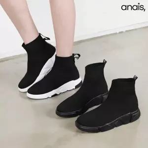 [아나이스] 삭스 기모안감 스니커즈 4cm_25F235 [무료배송]