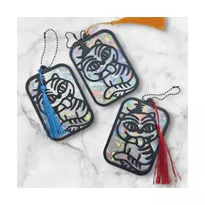 전통민화 호작도 자개키링키트 케데헌호랑이 까치호랑이