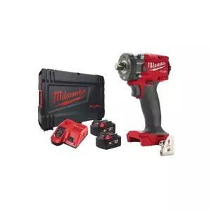 밀워키 충전임팩렌치 M18 FIW212-502X 5Ah_2팩 18V 1/2인치 339Nm