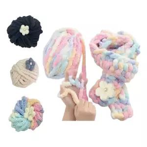 키밍 DIY 손으로 목도리 패키지 키트 뜨개실 만들기/바늘/소품/뜨기/휴대용/초보/뜨개/도구/기구/배우기