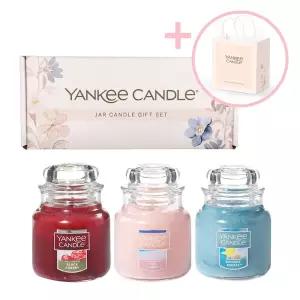 양키캔들 스몰자 3종 선물세트+쇼핑백 (택1)