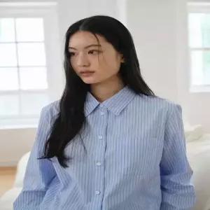 폴햄 polham 여성) 포플린 크롭 셔츠PHF3WC2022