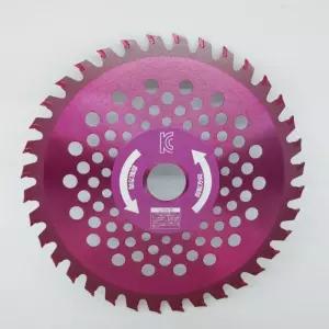 (185MM 40MM) 풀베기 예초기날/원형톱날/예초기/칼날/예취기톱/잔디깍기날/벌초/애초기날/소모품/교체