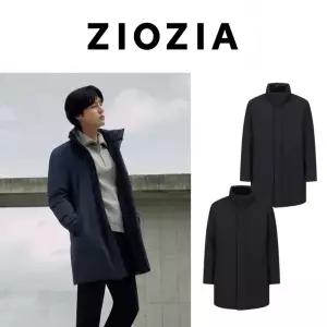 [롯데백화점]리얼지오지아 시그니처 구스다운 스탠카라 패딩코트 ADF4FP1904.HH