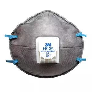 3M-안면부 여과식 방진마스크 9913V 1급 (BOX(10EA))공업용 산업용 작업용 위생 먼지용 차단 방지 전마스크