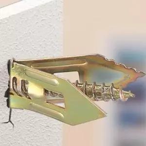 석고보드용 자천공 앙카볼트 50개세트 나사 피스 칼브럭 중공벽 고정용