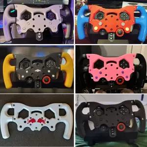 호환  Logitech G29G929G920G923용 맞춤형 3D PLA F1 스타일 레이싱 휠 키트