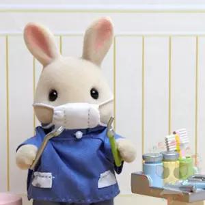 옥이드림 실바니안 치과 의사 세트 장식피규어 피규어장난감 토끼미니어처