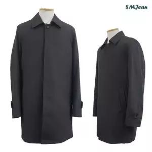 SMJ709 남성 트렌치 코트 중년 남자 하프 코트 내피분리 겨울 봄가을 겸용