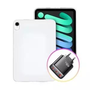 아이패드 프로13 M5 투명 젤리 케이스+Toocki 40W 고속충전기 WFL206V