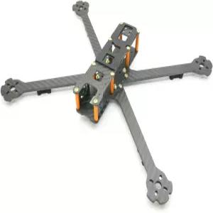 7인치 팔 내구성 및 두꺼운 탄소 섬유 구조가 특징인 레디토스키 라이트 300mm FPV 레이싱 드론 프레임