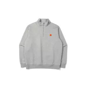 [코닥어패럴] 에센셜 에버라이트 반집업 맨투맨 MELANGE GREY 937782