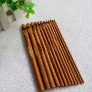 코바늘후크세트 대나무 크로셰 뜨개질 DIY 원사 공예