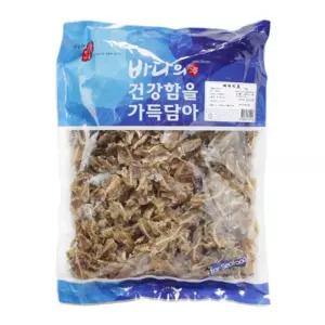 조미뼈쥐포1kg/진성 대용량 음식점 술집  가정용 주전부리 식자재 안주 식당 간식 업소용 군것질