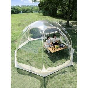 투명돔텐트 원터치 비닐텐트 쉘터 별관측 투명 천막 하우스 야외