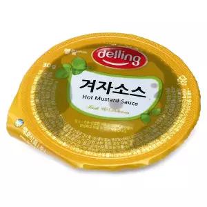 델링 일회용 겨자소스 한박스(30gx100ea)