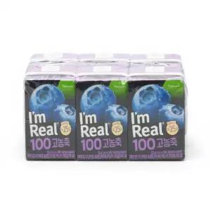 아이엠리얼 농축 블루베리 주스 120ml x 24개입