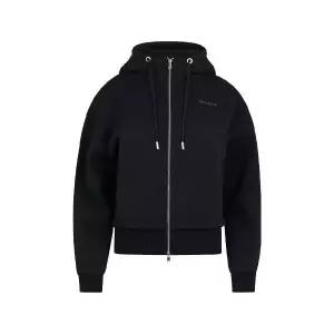 [하프클럽/]SPYDER 여성 스웨터 라이크 집업 FM1SPJWCNFT357W-BLK